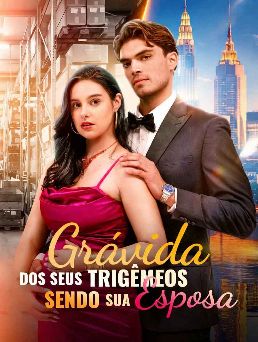 Grávida dos seus trigêmeos, sendo sua esposa