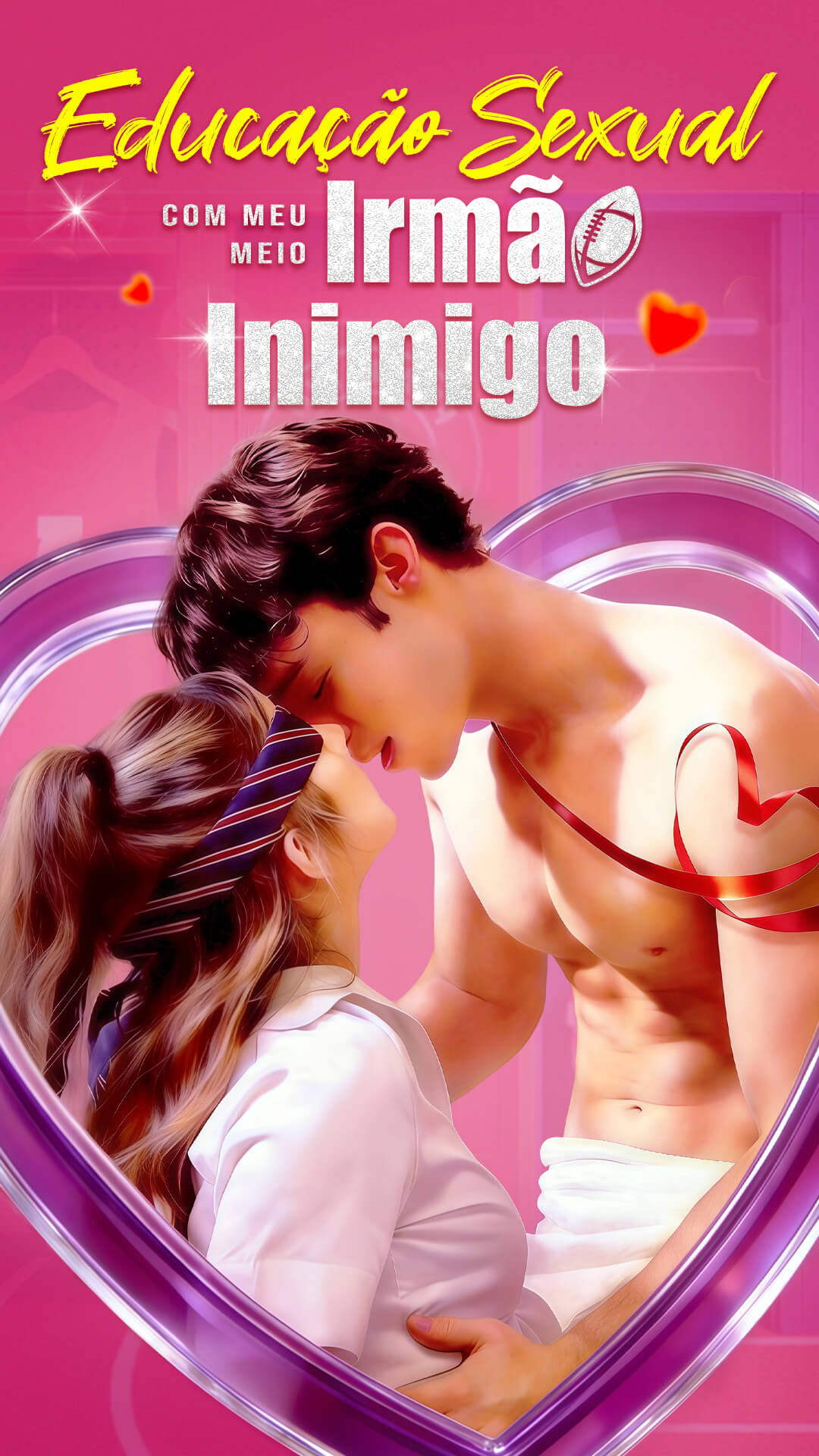 Educação sexual com meu meio irmão inimigo