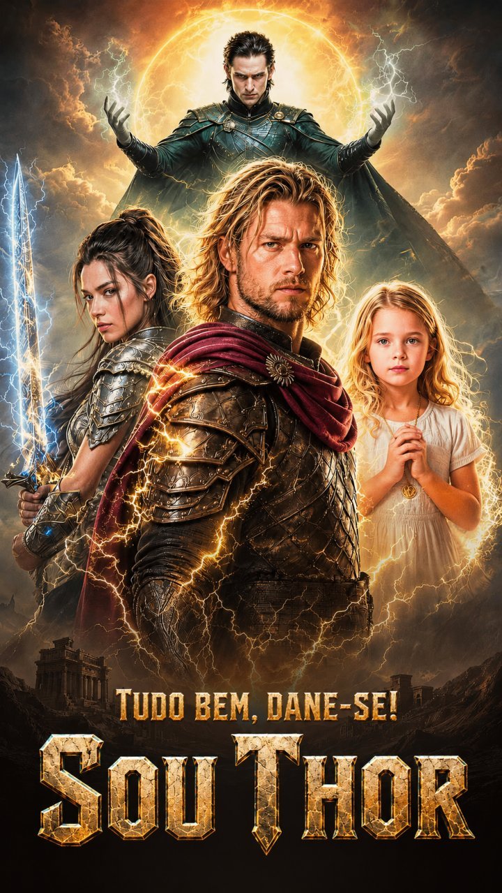 Tudo bem, dane‑se! Sou Thor