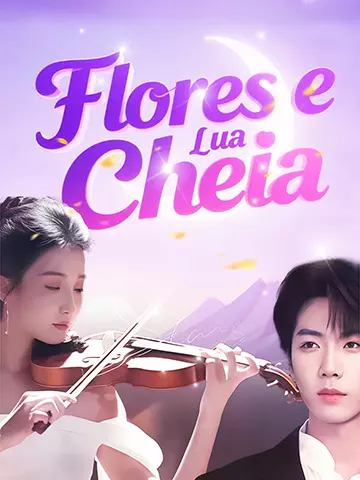 Flores e Lua Cheia