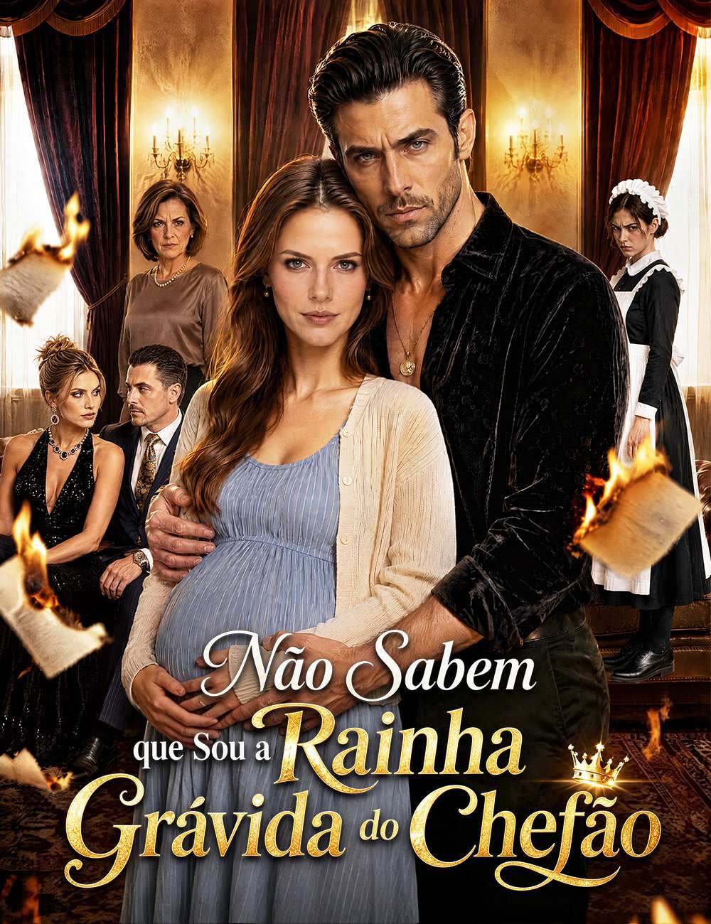 Não Sabem que Sou a Rainha Grávida do Chefão