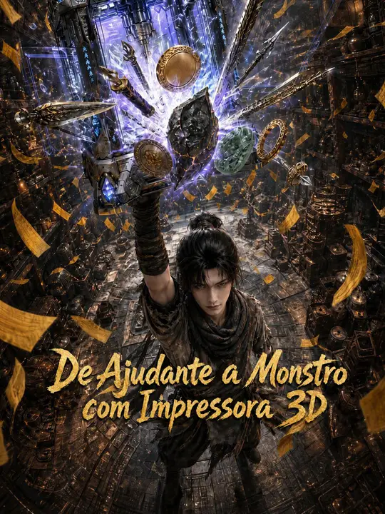 De Ajudante a Monstro com Impressora 3D