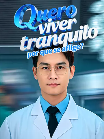 Quero viver tranquilo, por que se aflige?
