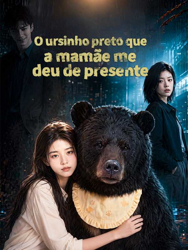 O ursinho preto que a mamãe me deu de presente
