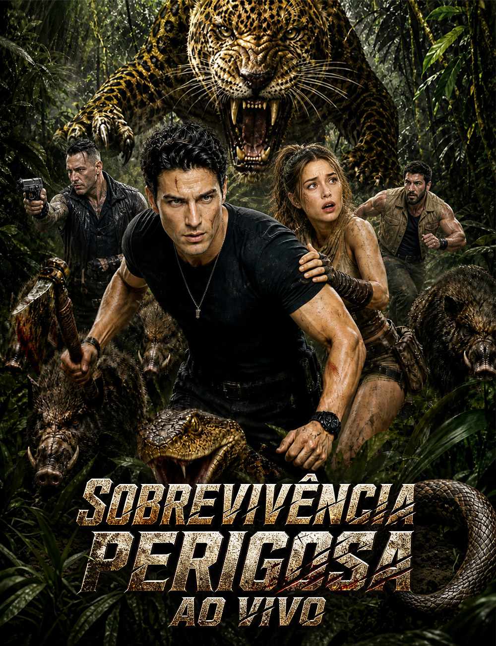 (Dublado) Sobrevivência Perigosa ao Vivo