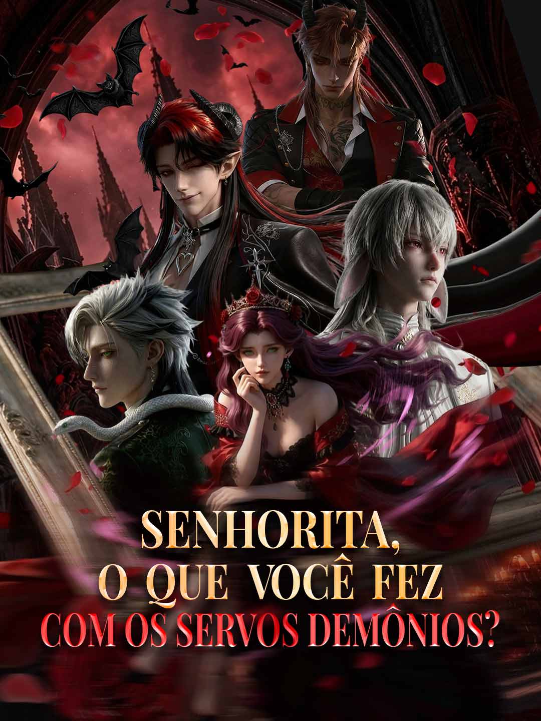 (Dublado) Senhorita, o que você fez com os Servos Demônios? 