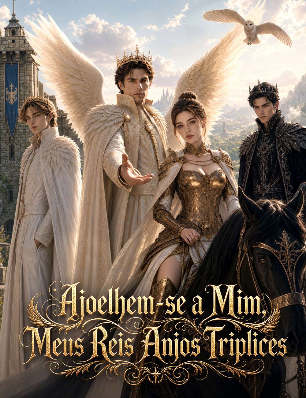 (Dublado) Ajoelhem-se a Mim, Meus Reis Anjos Tríplices