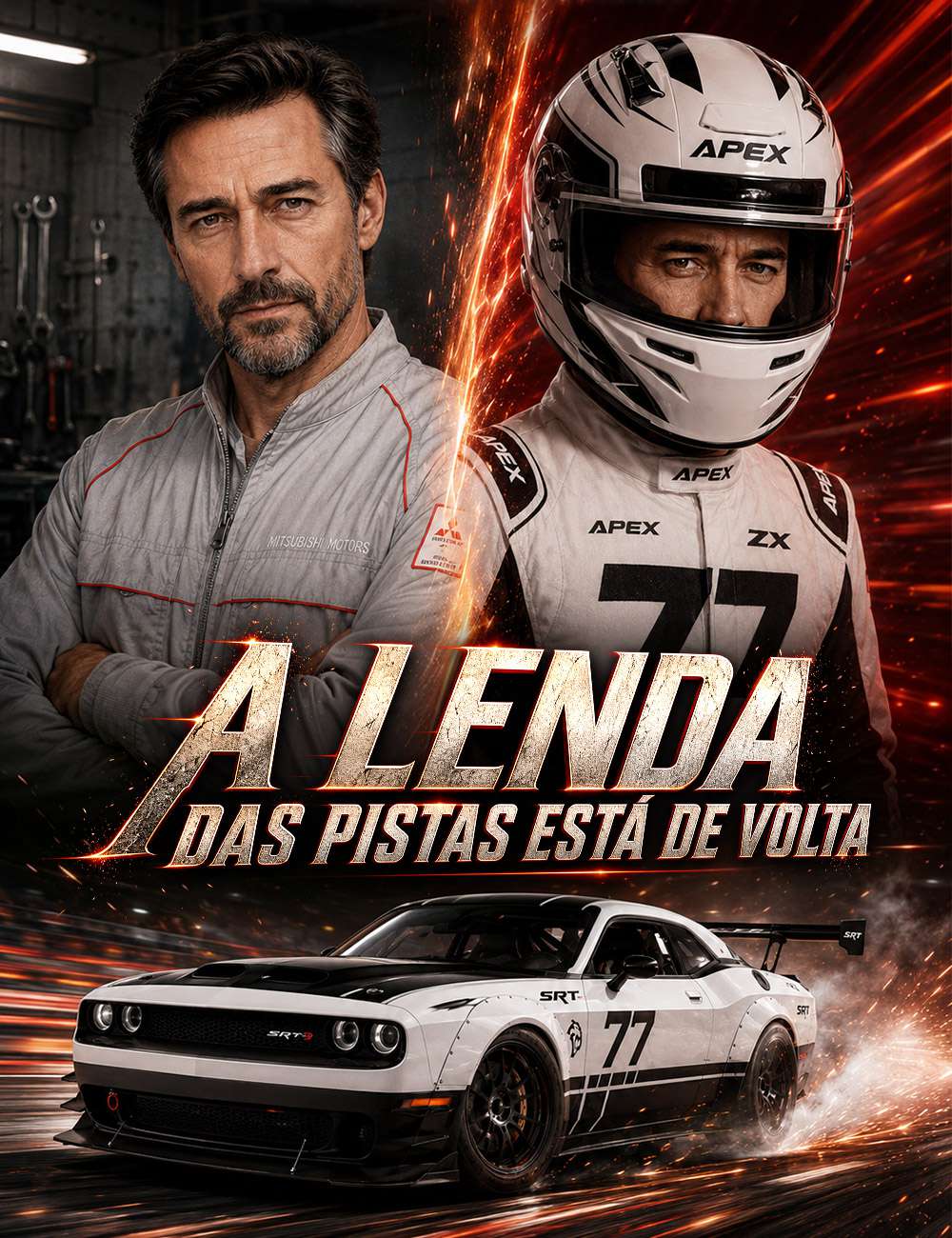 (Dublado) A Lenda das Pistas Está de Volta