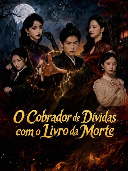 O Cobrador de Dívidas com o Livro da Morte