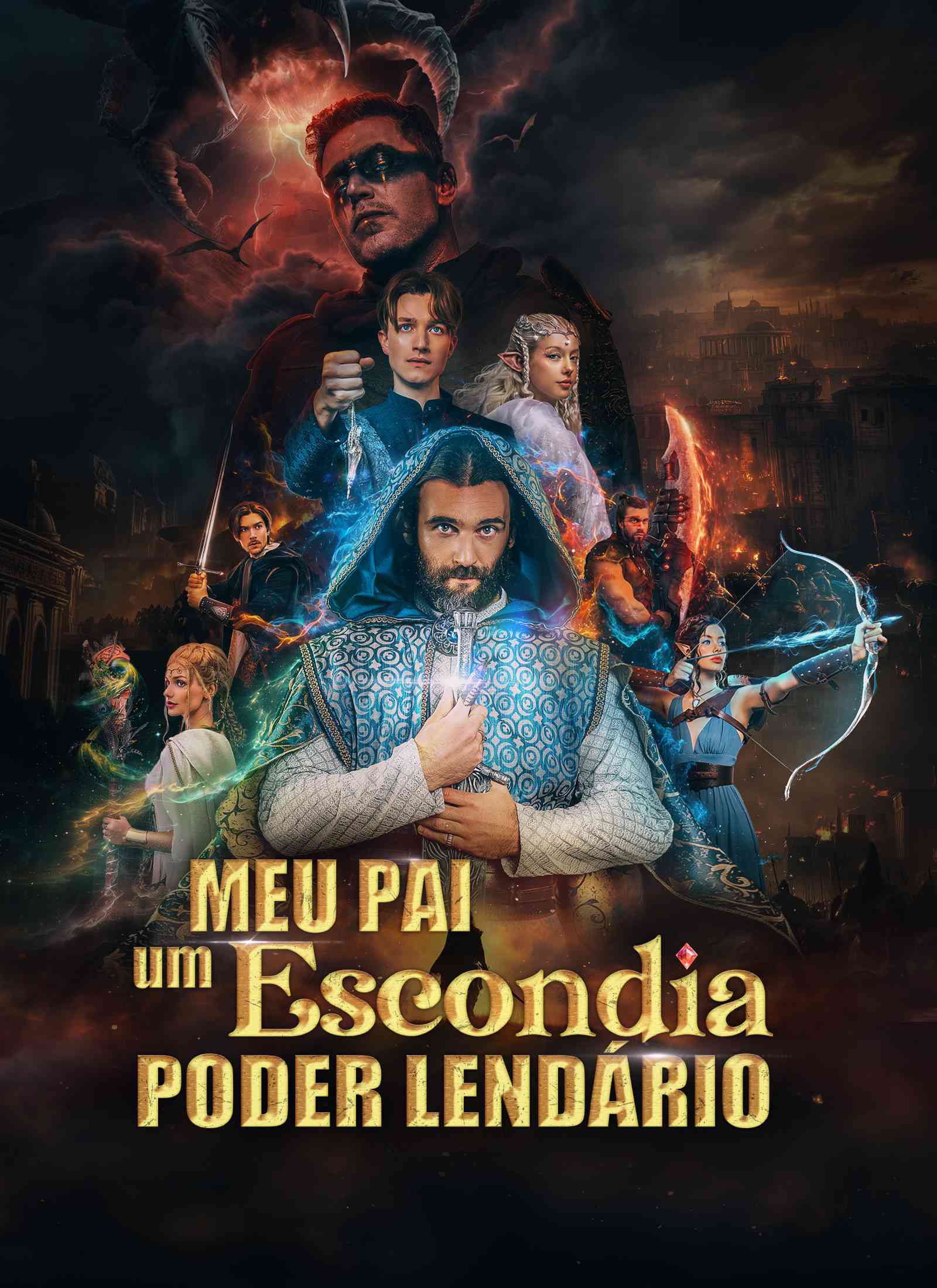 Meu Pai Escondia um Poder Lendário [dublado]