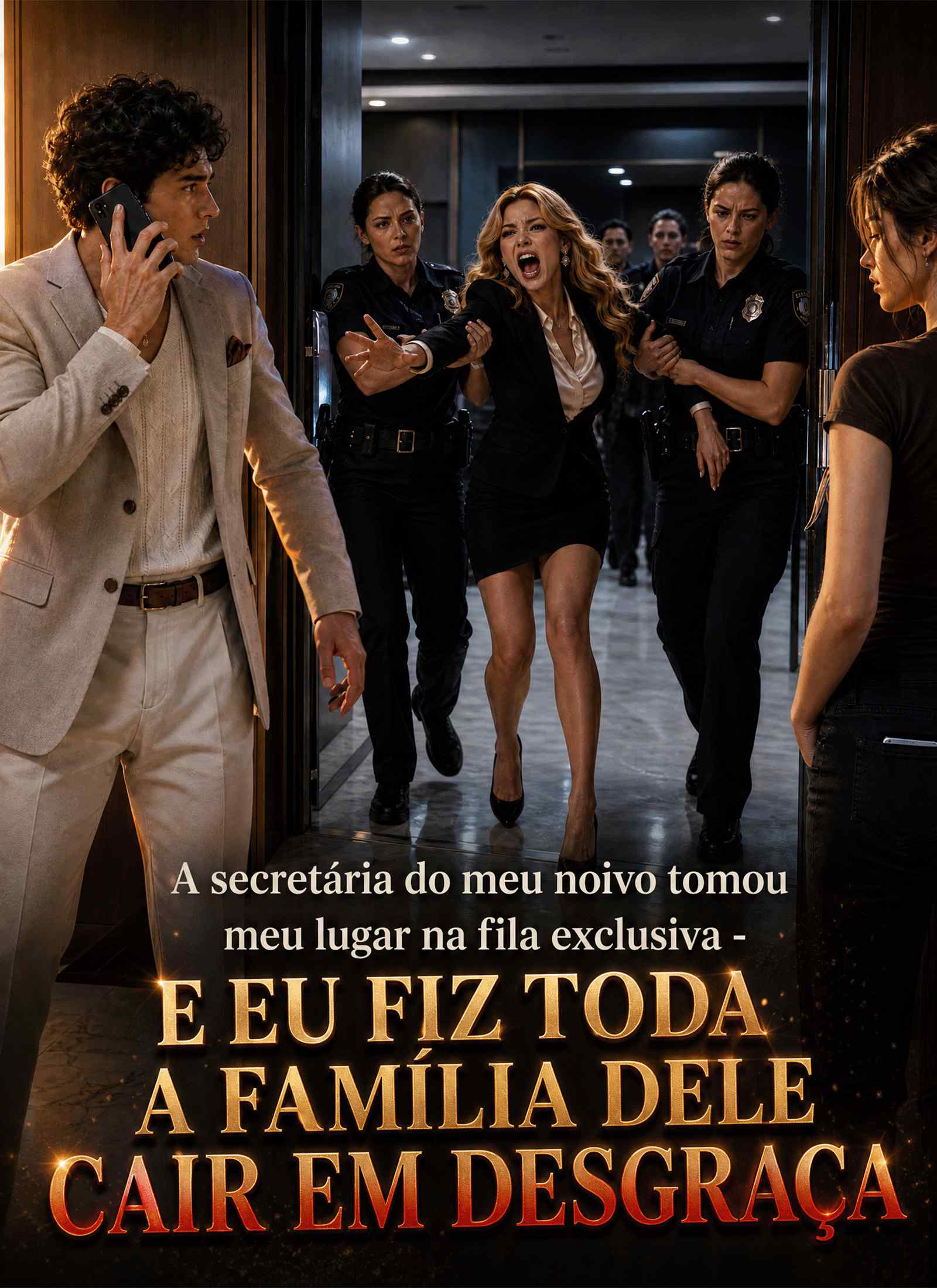 A secretaria do meu noivo tomou meu lugar na fila exclusiva - e eu fiz toda a família dele cair em desgraça