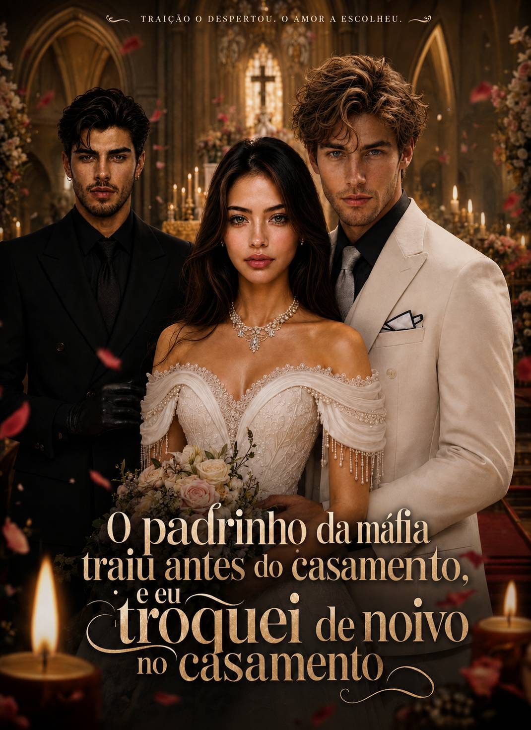 O padrinho da máfia traiu antes do casamento, e eu troquei de noivo no casamento