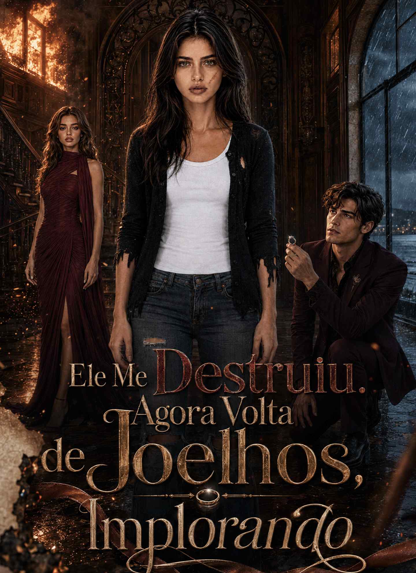 Ele Me Destruiu. Agora Volta de Joelhos, Implorando
