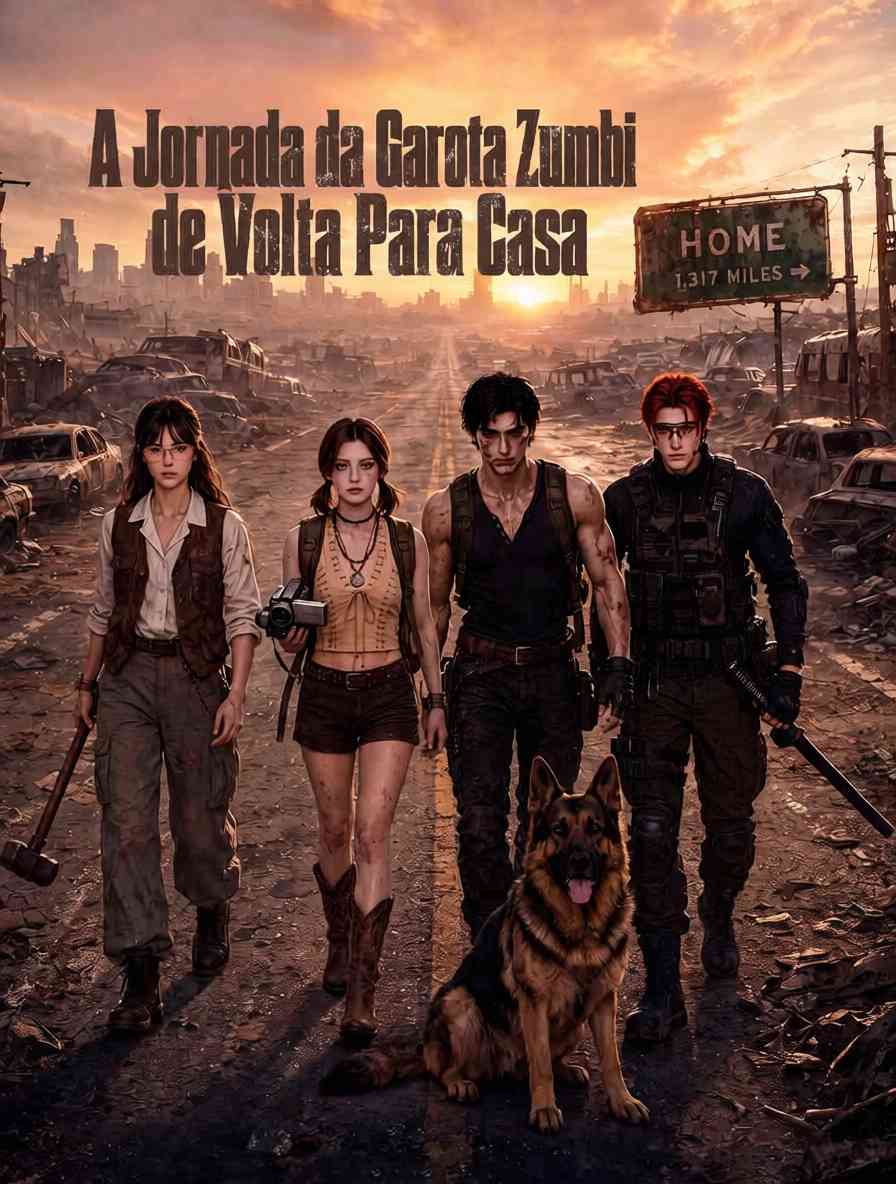 (Dublado) A Jornada da Garota Zumbi de Volta Para Casa
