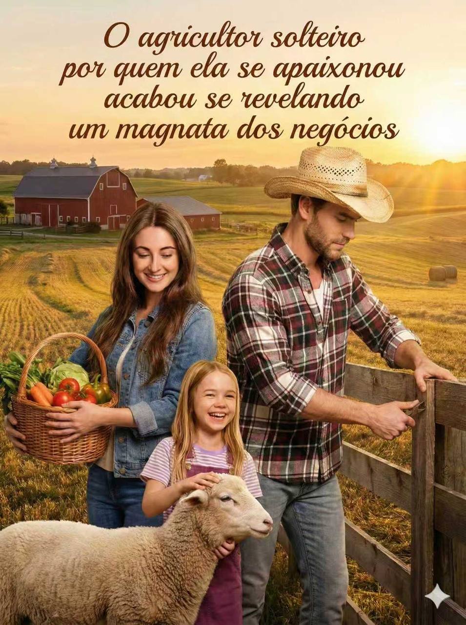 O agricultor solteiro por quem ela se apaixonou acabou se revelando um magnata dos negócios [Doblado]