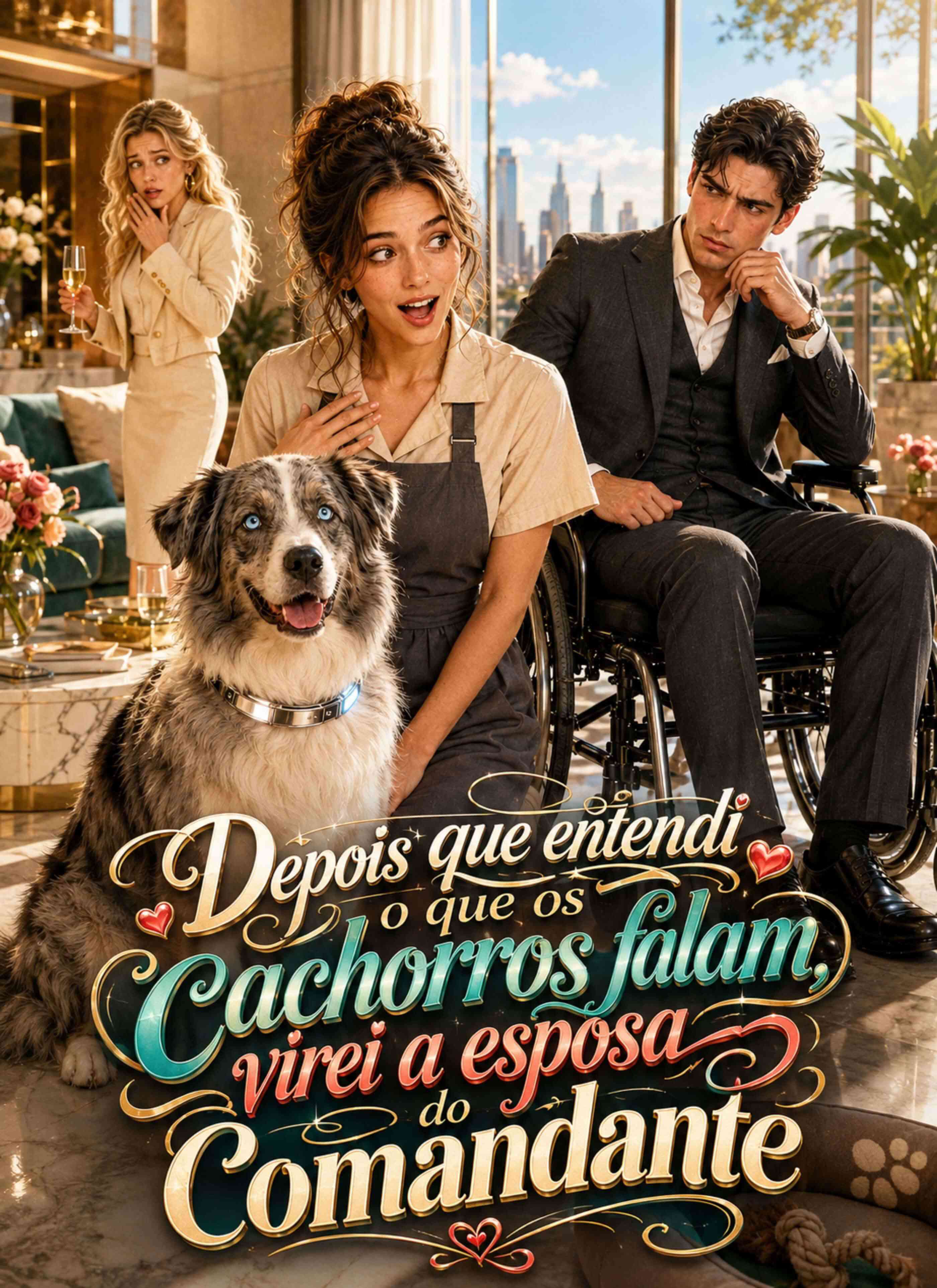 (Dublado) Depois que entendi o que os cachorros falam, virei a esposa do comandante