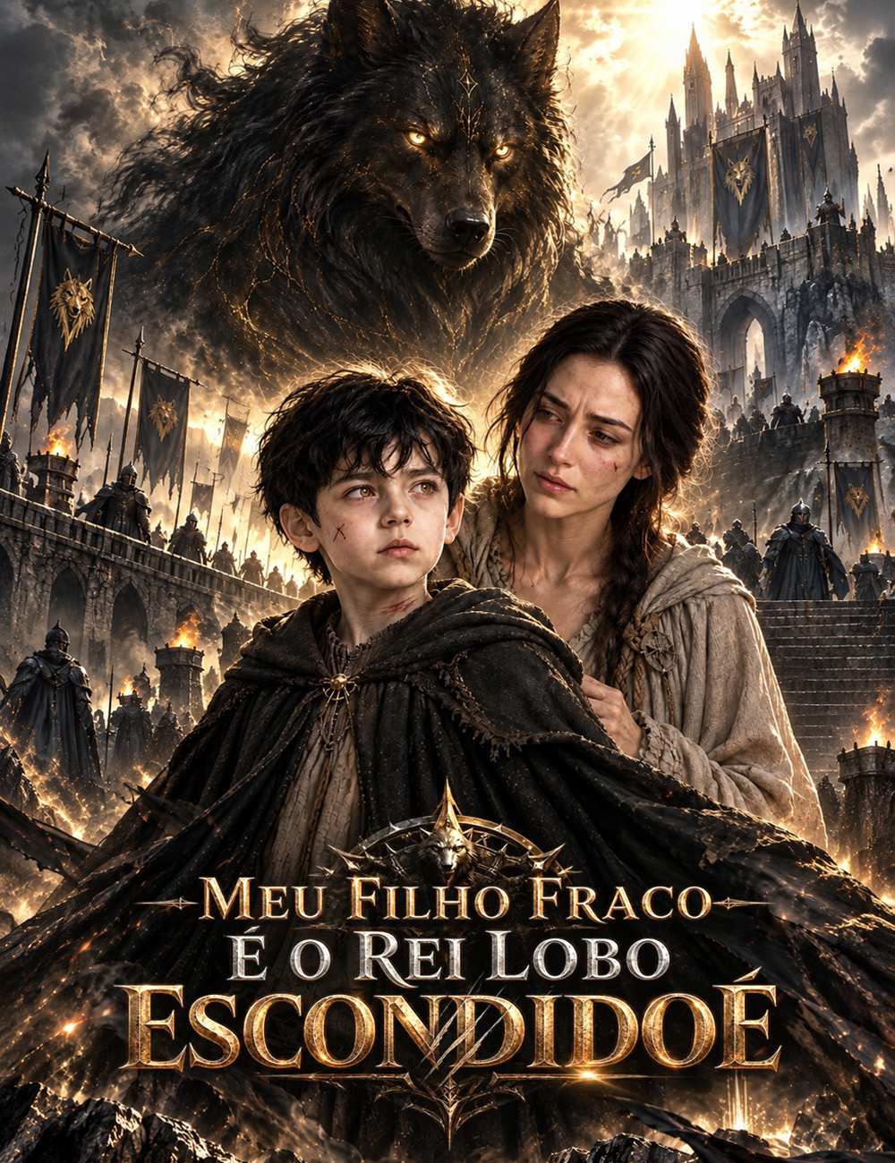 (Dublado) Meu Filho Fraco É o Rei Lobo Escondido