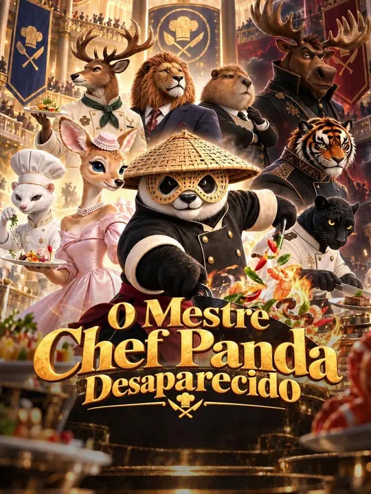O Mestre Chef Panda Desaparecido