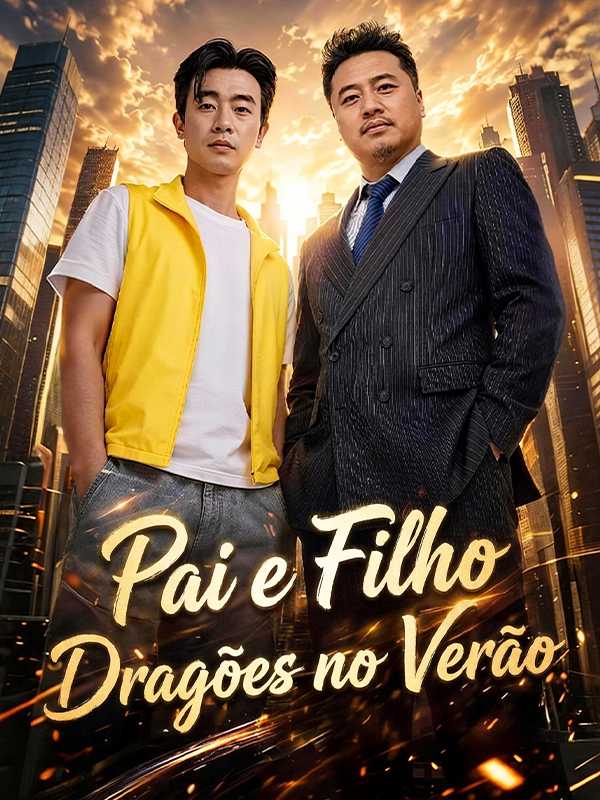 Pai e Filho Dragões no Verão