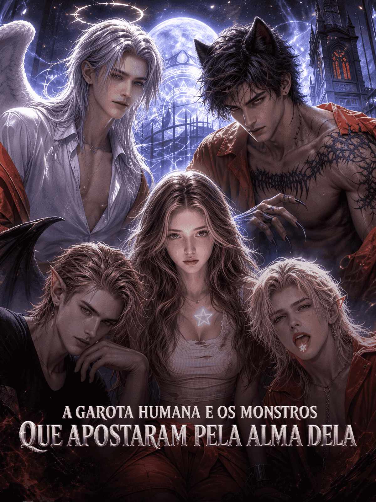 A garota humana e os monstros que apostaram pela alma dela