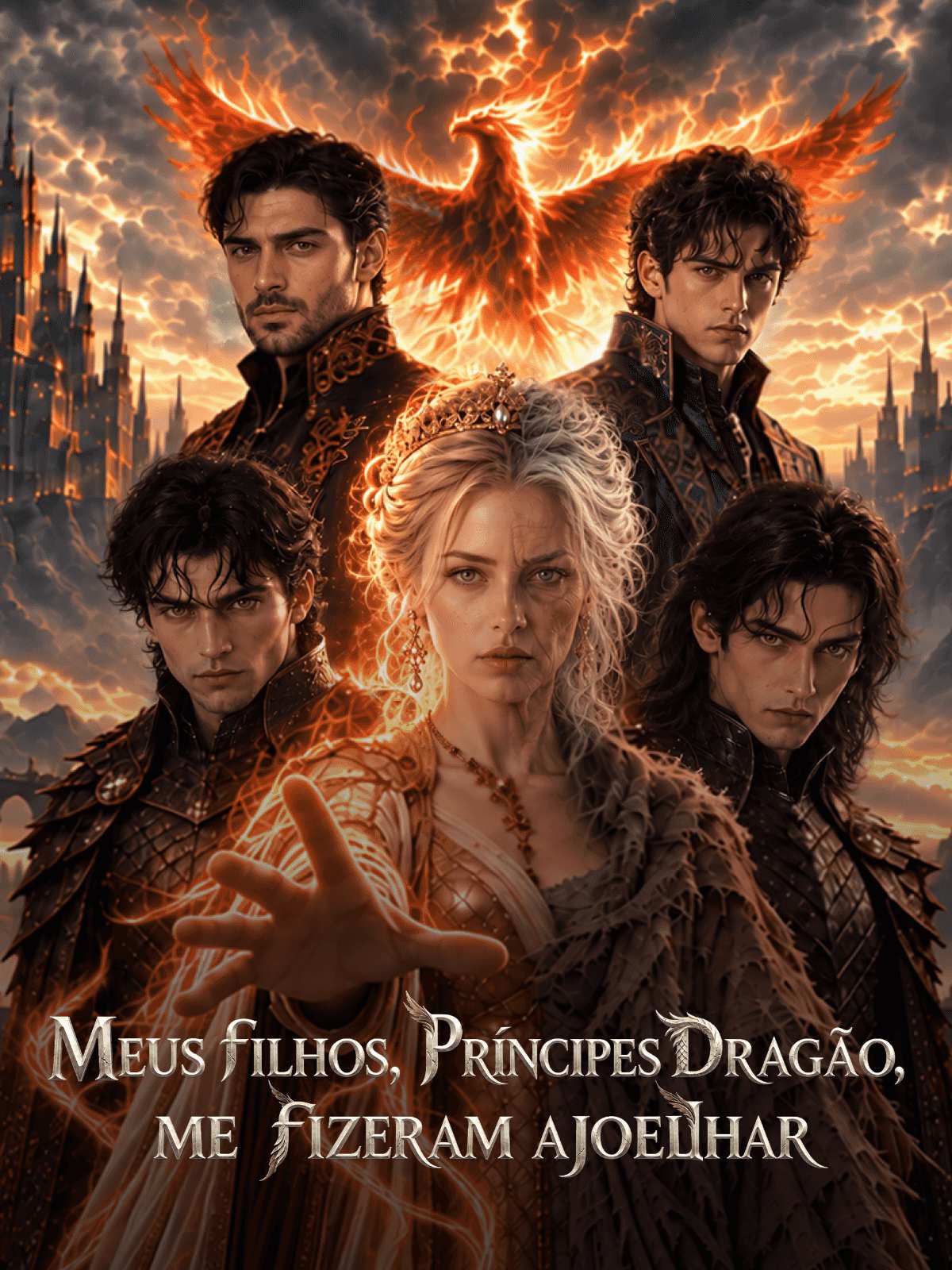 Meus filhos, Príncipes Dragão, me fizeram ajoelhar