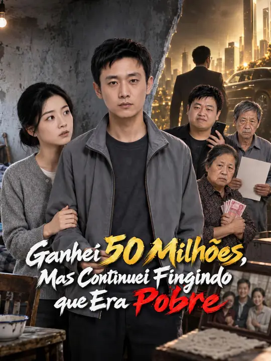 Ganhei 50 Milhões, Mas Continuei Fingindo que Era Pobre