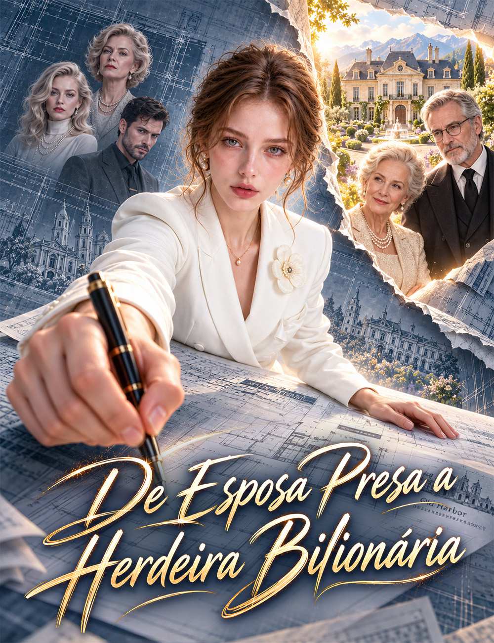 De Esposa Presa a Herdeira Bilionária [dublado]