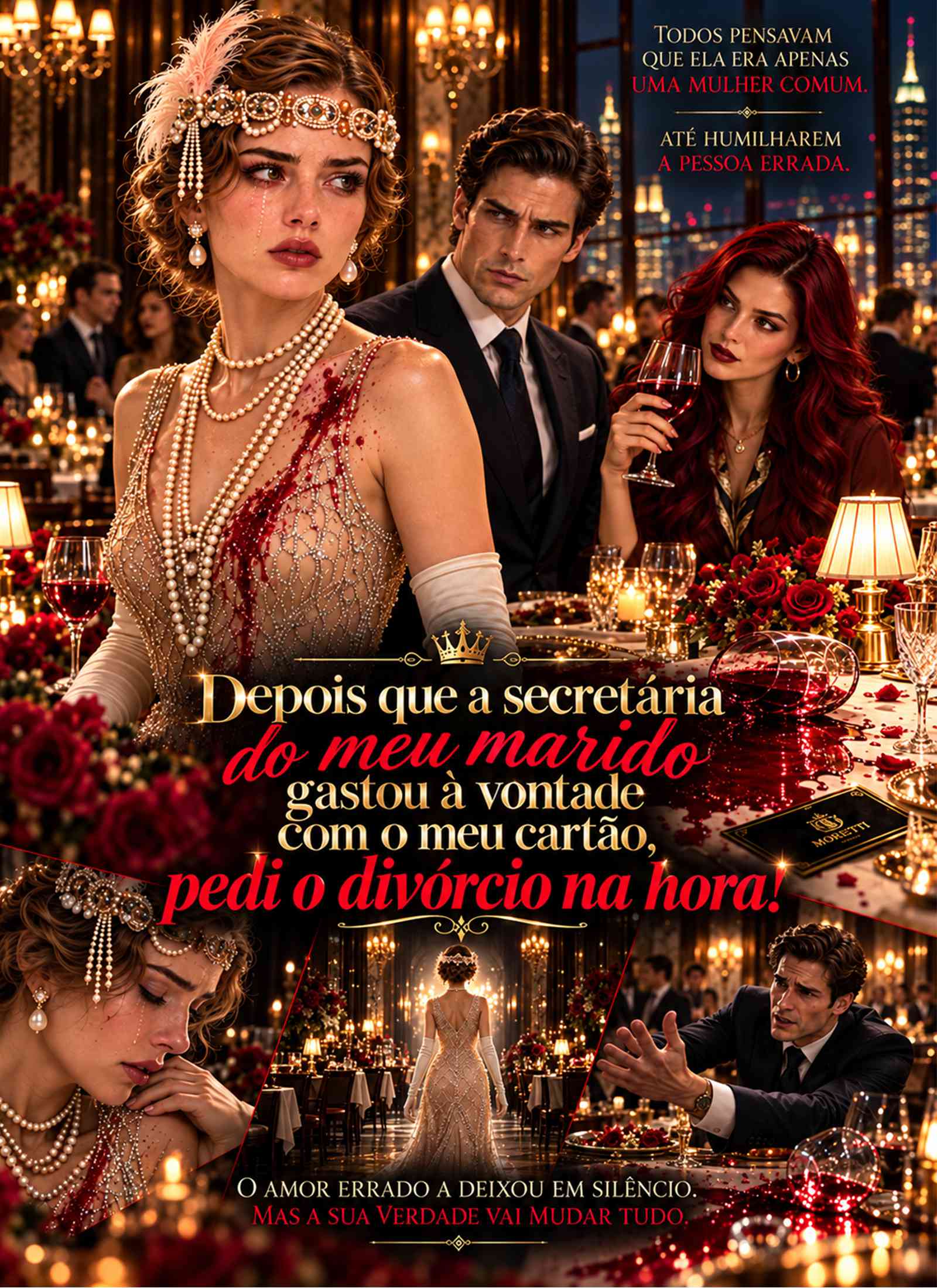 (Dublado) Depois que a secretária do meu marido gastou à vontade com o meu cartão, pedi o divórcio na hora! 