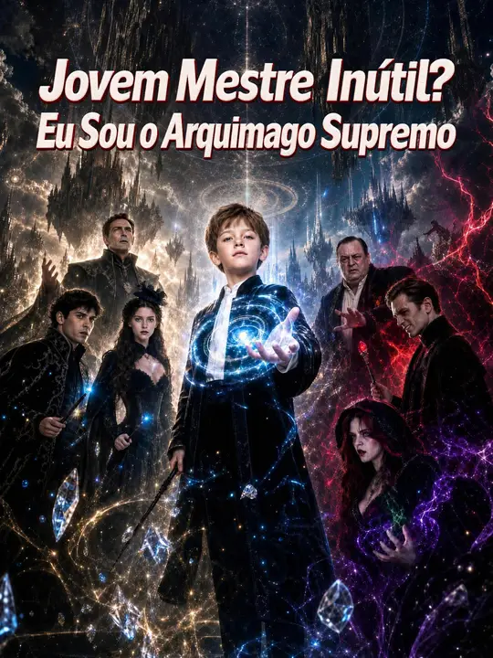 Jovem Mestre Inútil? Eu Sou o Arquimago Supremo