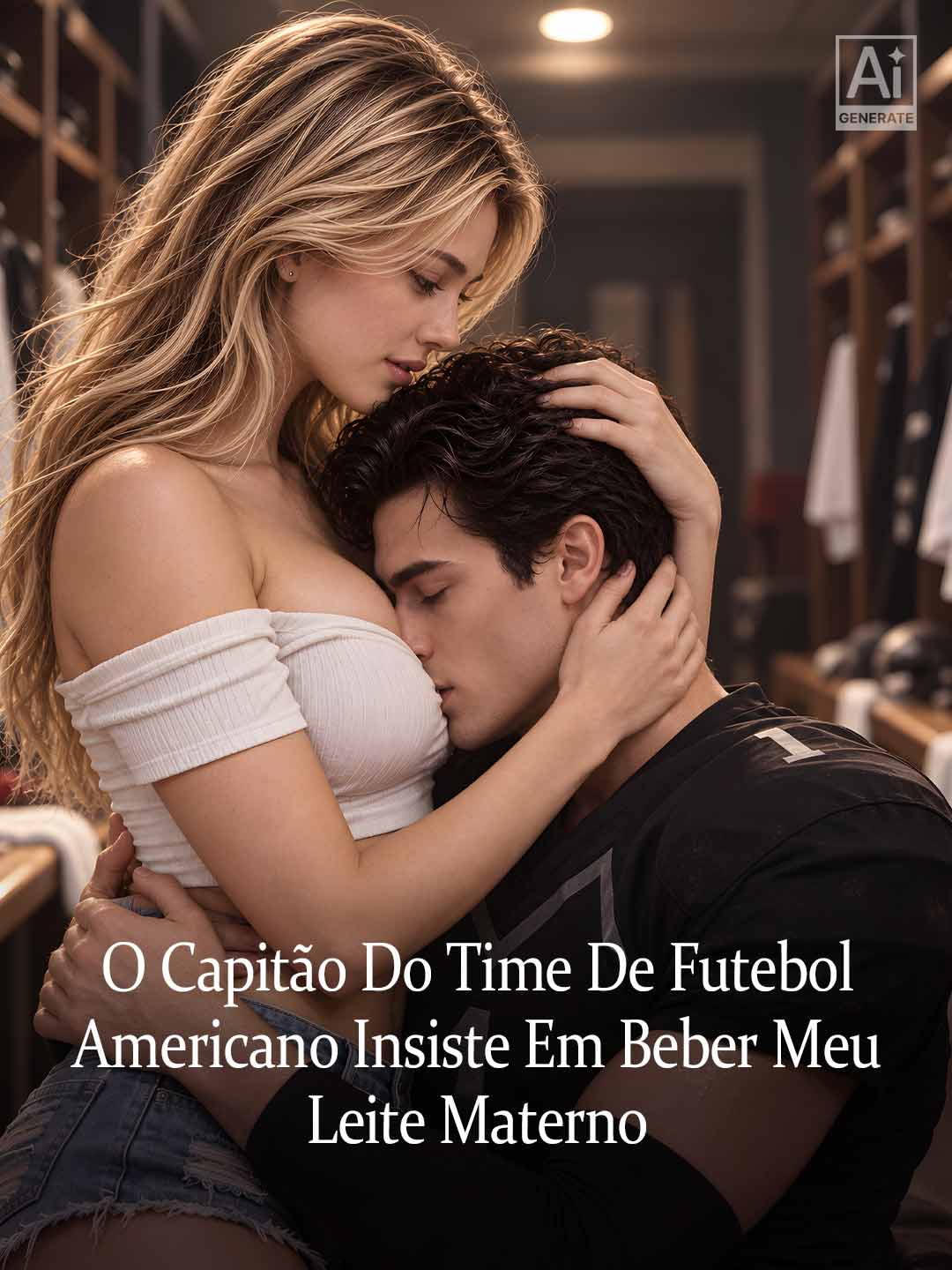 O capitão do time de futebol americano insiste em beber meu leite materno